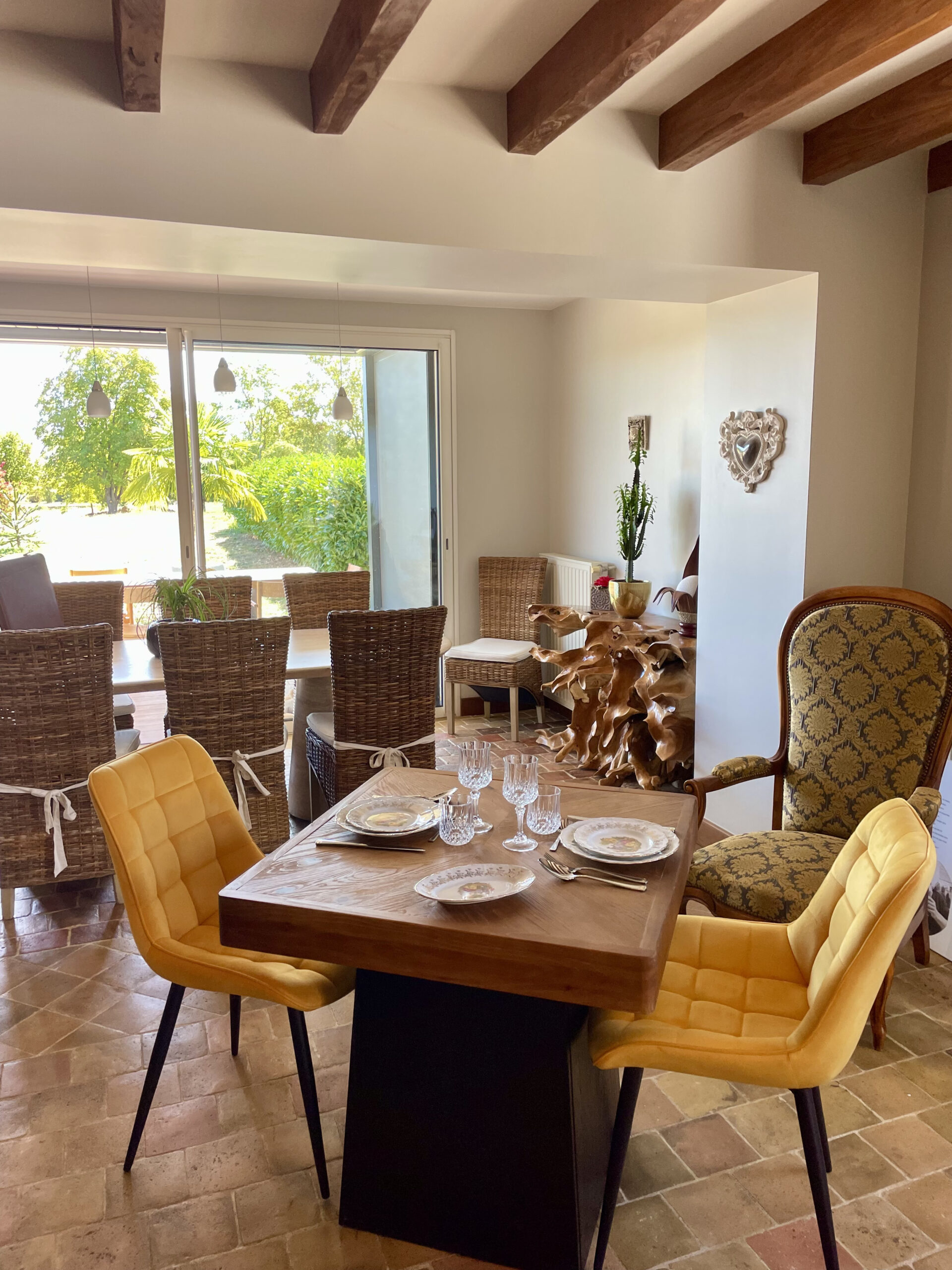 Petit déjeuner au Clos Stefana